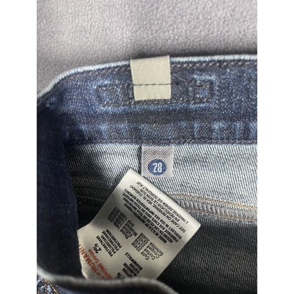 Citizens Of Humanity Skinny Jeans Womens 28 Blue Denim Cotton Medium Wash Preppy - Picture 5 of 10